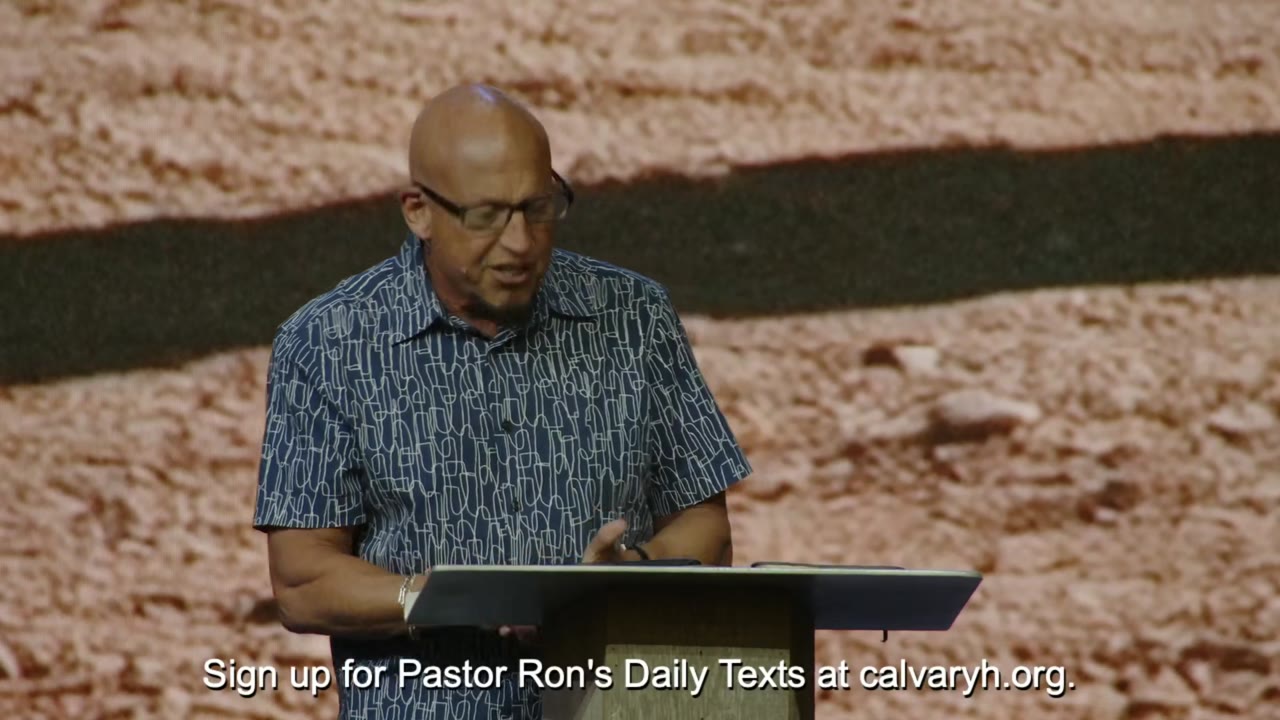 Play the latest sermon