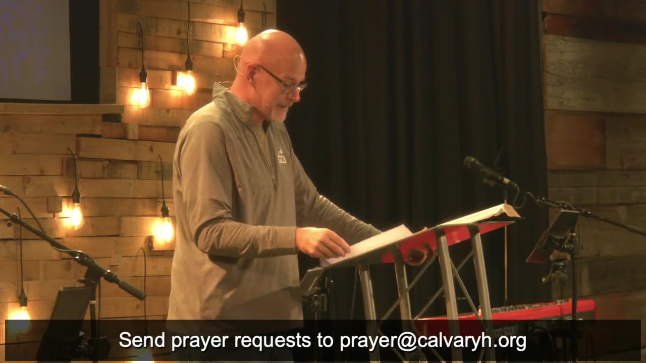 Play the latest sermon