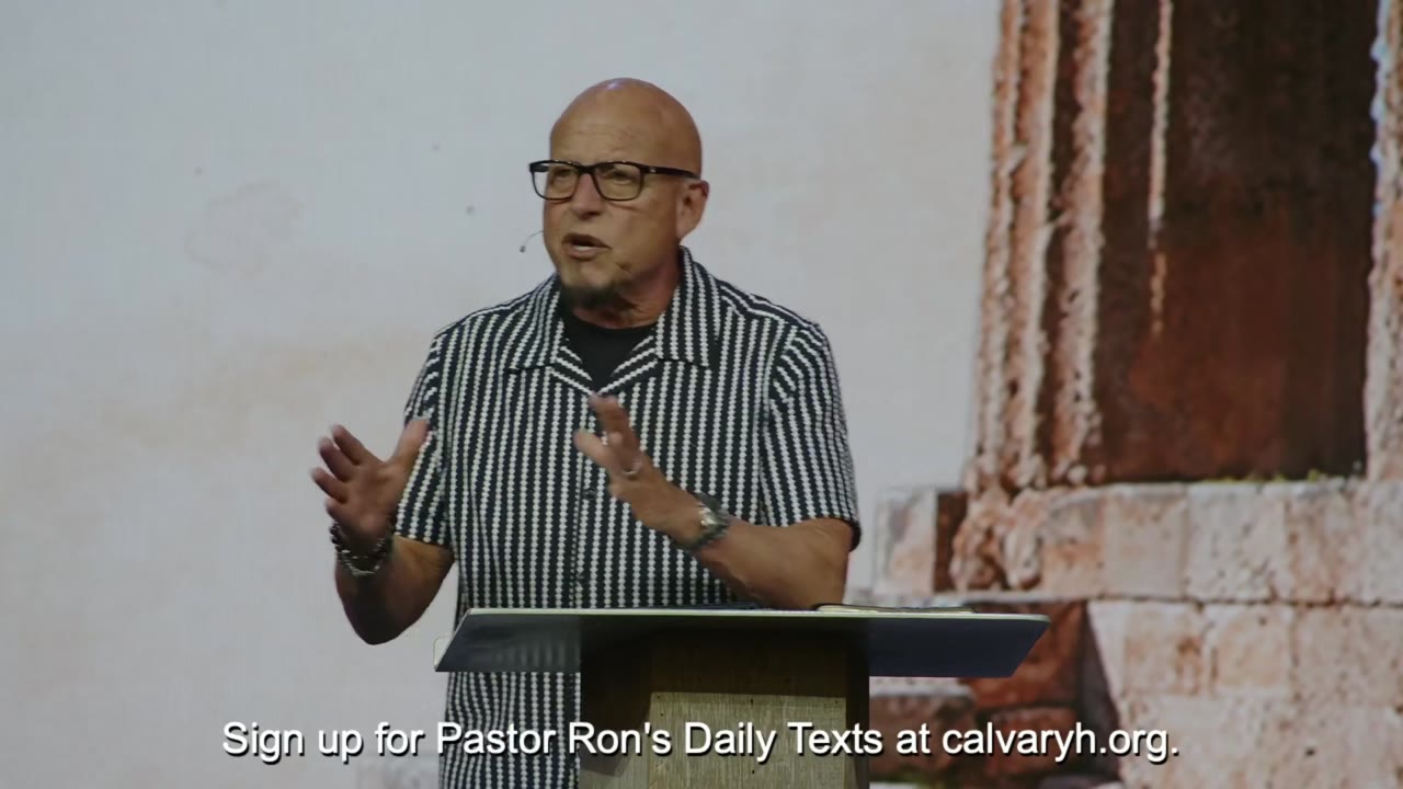 Play the latest sermon