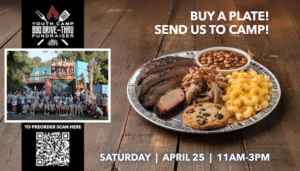 Youth Camp BBQ Fundraiser